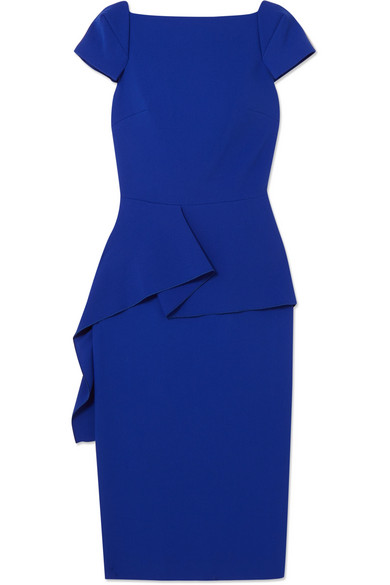 roland mouret blue dress