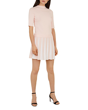 hethia pleat knit dress