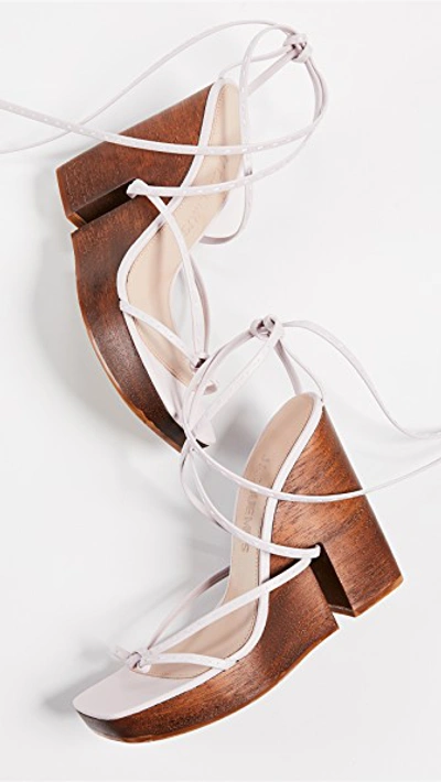 Shop Jacquemus Les Sandales Pilotis Sandals In Light Pink