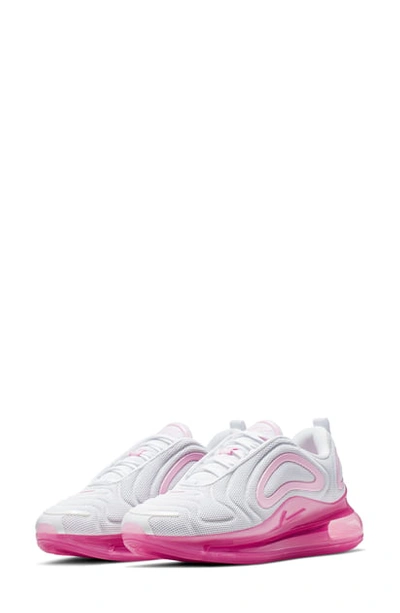 Shop Nike Air Max 720 Sneaker In White/ Pink Rise/ Fuchsia