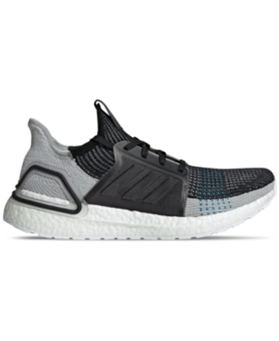 Shop Adidas Originals Adidas Men's Ultraboost 19 Running Sneakers From Finish Line In Core Black/grey Six/shock