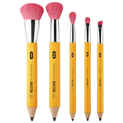 Shop Sephora Collection Moschino + Sephora Pencil Brush Set