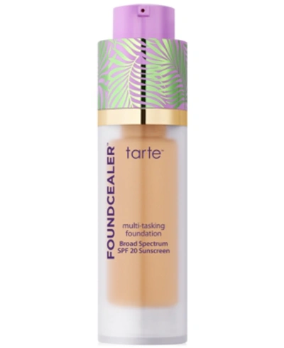 Shop Tarte Babassu Foundcealer Skincare Foundation Broad Spectrum Spf 20 In 34s Medium Sand