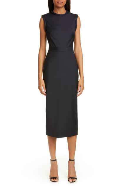 brandon maxwell sheath dress