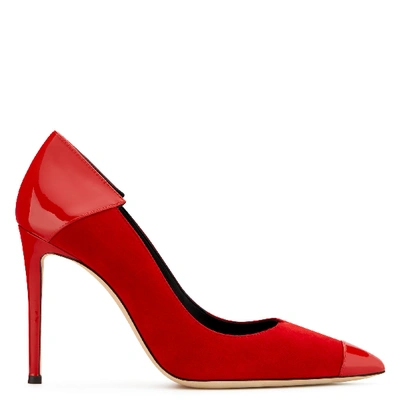 Shop Giuseppe Zanotti Adela In Red