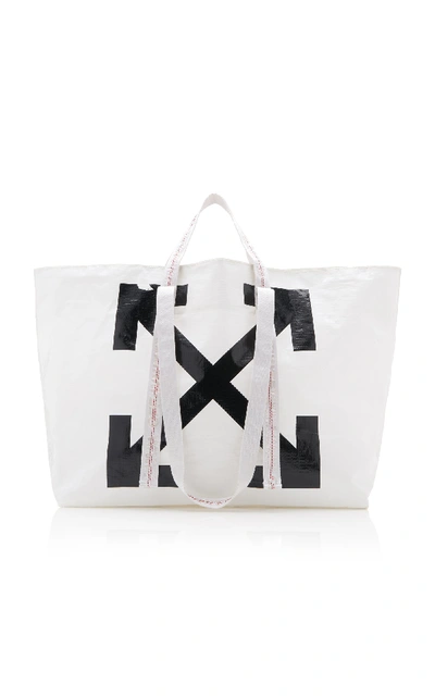 Shop Off-white New Commercial Tote In White