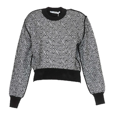 Shop Givenchy 4g Knit Sweater In Multi