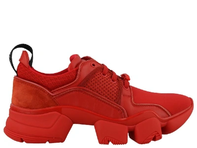 Shop Givenchy Jaw Low Top Sneakers In Red