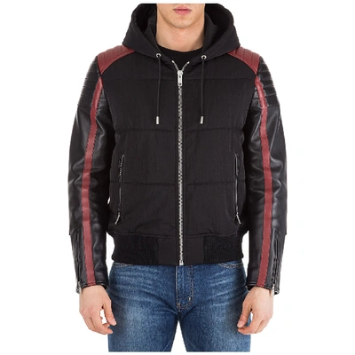 Shop Givenchy Padded Zipped Jacket In Black