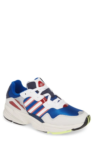 Shop Adidas Originals Yung 96 Sneaker In Royal/ White/ Collegiate Navy