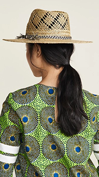 Brixton Kelly Straw Fedora In Tan ModeSens