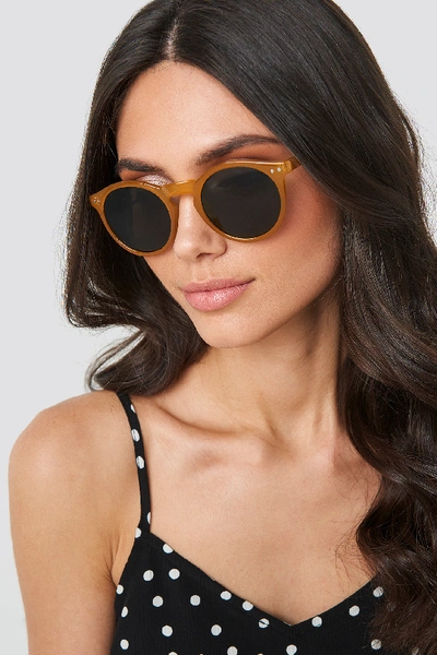 Shop Corlin Eyewear Novara Sunglasses - Yellow