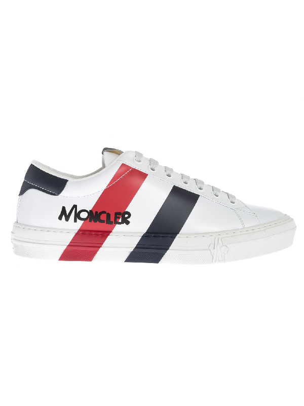 Moncler Classic Striped Detail Sneakers | ModeSens