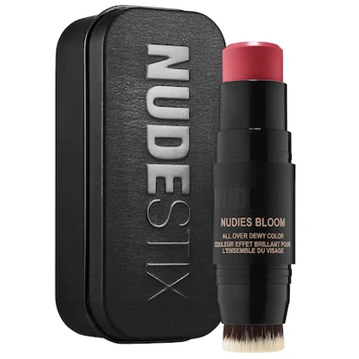 Shop Nudestix Nudies Cream Blush All-over-face Color Poppy Girl 0.25 oz/ 7.0 G