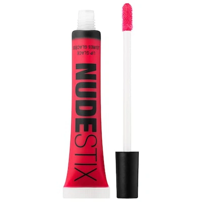 Shop Nudestix Nude Plumping Lip Glace Nude Cherry 00 0.34 oz/ 10 ml