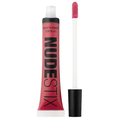 Shop Nudestix Nude Plumping Lip Glace Nude 04 0.34 oz/ 10 ml