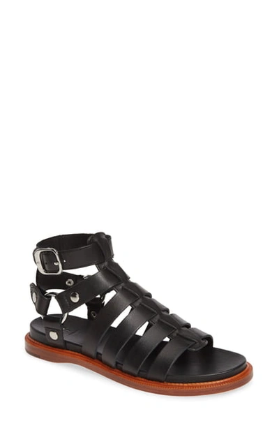 Shop Frye Andora Gladiator Sandal In Black