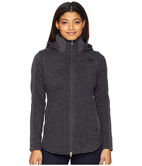 the north face dark grey heather