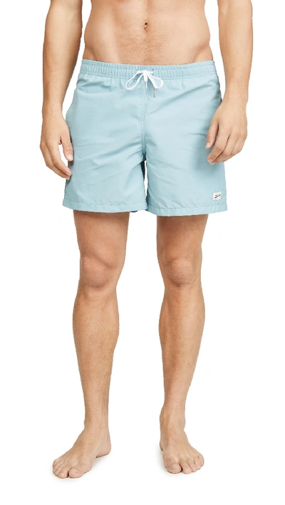 Shop Bather Solid Trunks In Stone