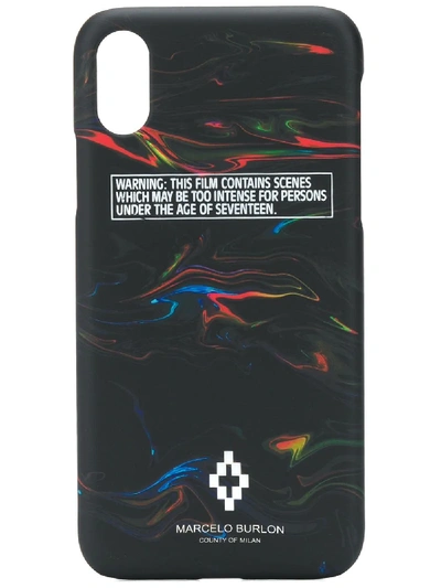 Marcelo Burlon County Of Milan Iphone X Case In Black