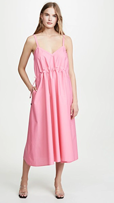 Shop Veda Playa Dress In Flamingo
