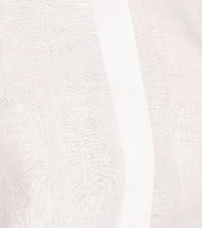 Shop Loro Piana Kara Linen Shirt In White