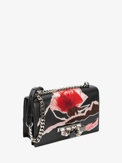 Shop Alexander Mcqueen Jewelled Satchel In Multicolor