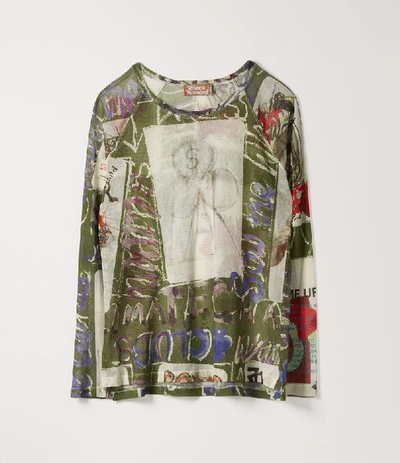 Shop Vivienne Westwood Long Rock T-shirt In All Over Cards