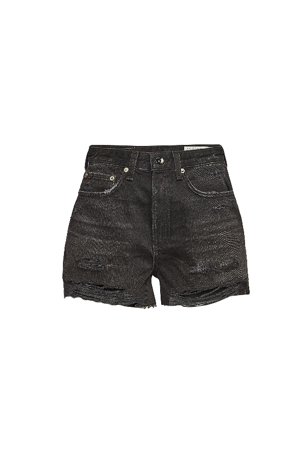 rag and bone black shorts