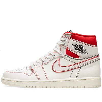 Shop Nike Air Jordan 1 Retro High Og 'phantom' In White