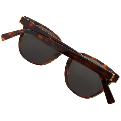 Shop Super By Retrofuture Vero Sunglasses In Brown