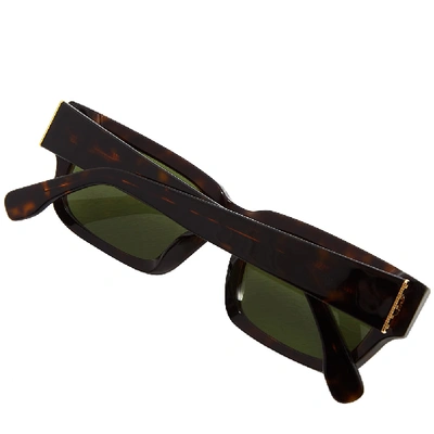 Shop Super By Retrofuture Roma Sunglasses In Brown