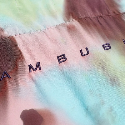 Shop Ambush Hawaiian Tie Dye Shirt In Pink