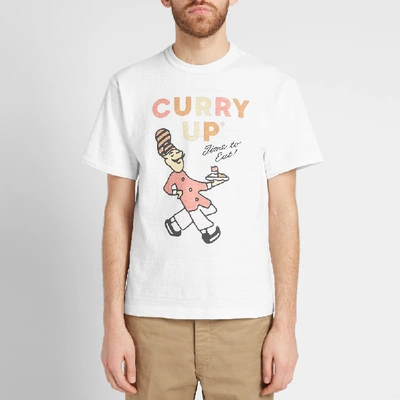 Shop Human Made Curry Up Tee In White