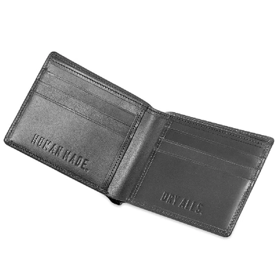Human Made Leather Billfold Wallet In Black | ModeSens