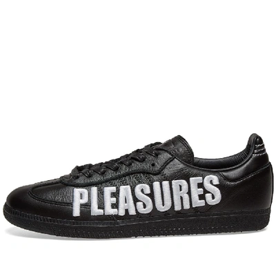 Shop Adidas Consortium X Pleasures Samba In Black