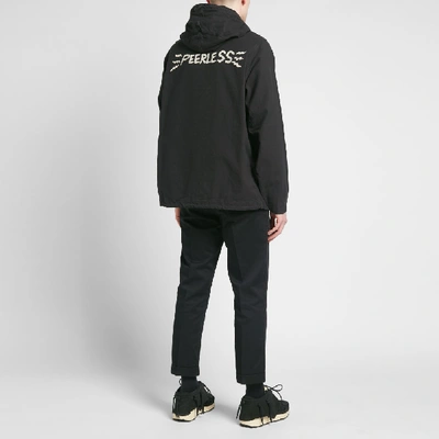 Shop Visvim Curso Parka In Black