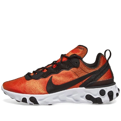 Shop Nike React Element 55 Premium In Orange