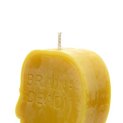 Shop Brain Dead Candle In Yellow