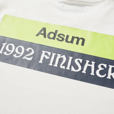 Shop Adsum Finisher Tee In White