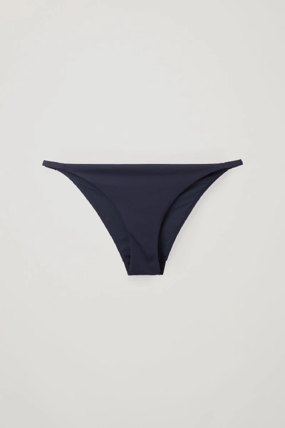 Shop Cos Slim Bikini Bottoms In Blue