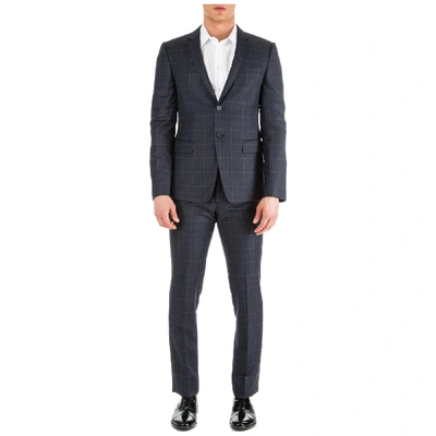 Shop Emporio Armani Men's Suit In Blue