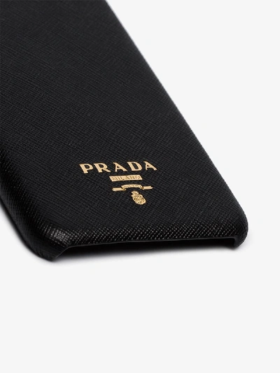 Shop Prada Iphone 7 Plus Case In Black