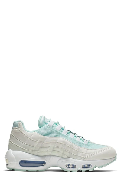 Shop Nike Air Max 95 Running Shoe In Teal Tint/ Royal/ White/ Ghost