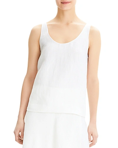 Shop Theory Scooped Tank Top In White