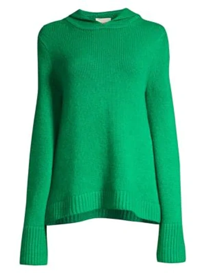 Khaite Elodie Cashmere Sweater In Kelly Green | ModeSens