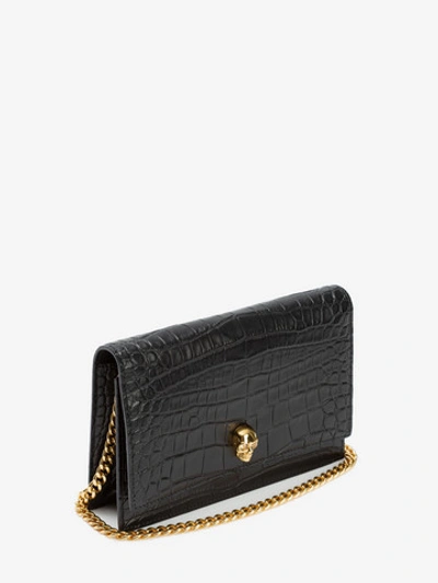 Shop Alexander Mcqueen Small Skull Bag In Black