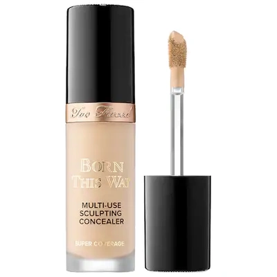 Shop Too Faced Born This Way Super Coverage Multi-use Concealer Shortbread 0.45 oz / 13.5 ml