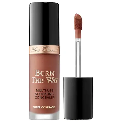 Shop Too Faced Born This Way Super Coverage Multi-use Concealer Sable 0.45 oz / 13.5 ml