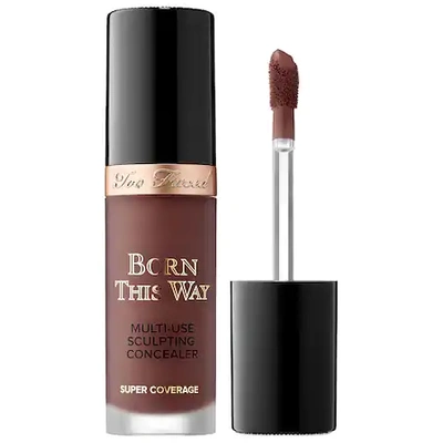 Shop Too Faced Born This Way Super Coverage Multi-use Concealer Ganache 0.45 oz / 13.5 ml